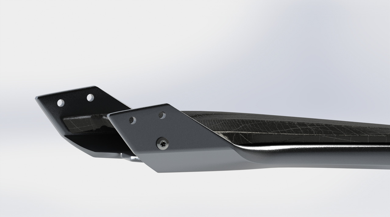 P47 bracket machining detail